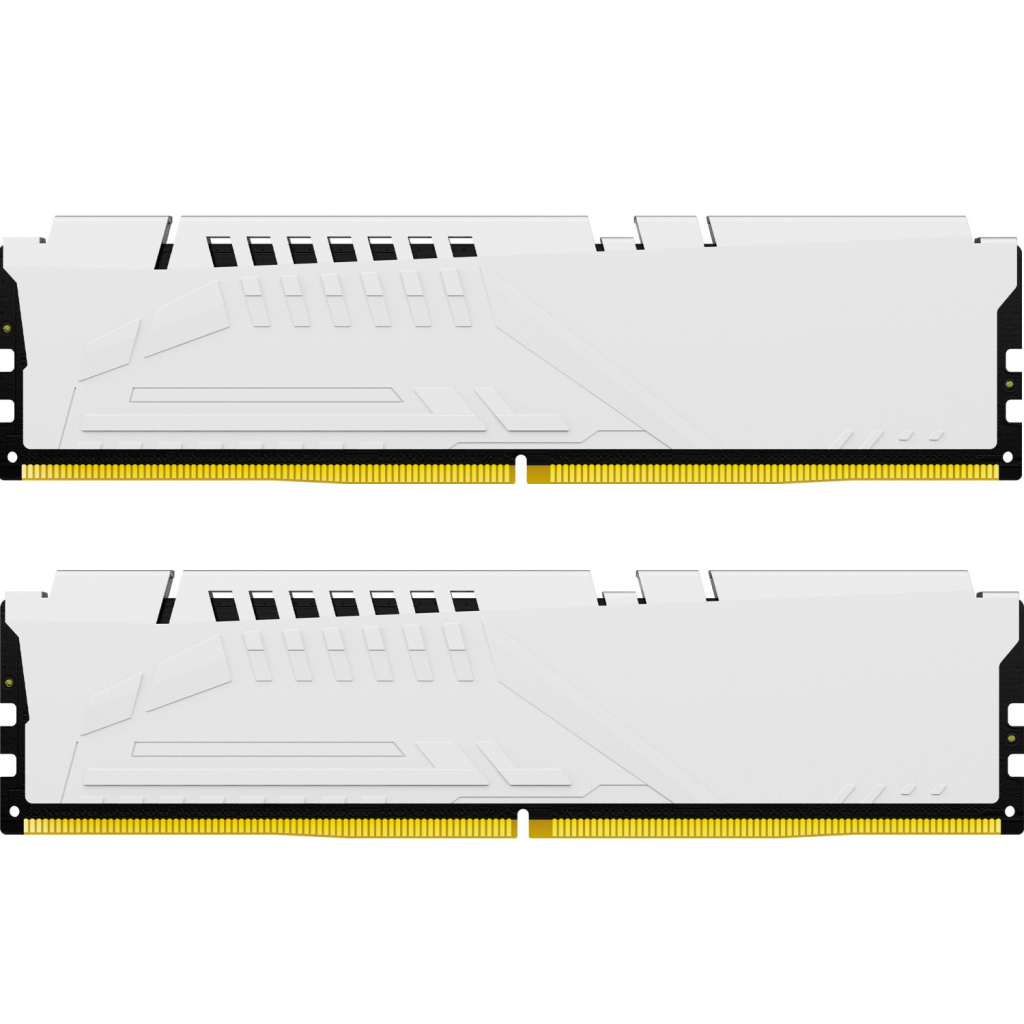 Модуль пам'яті для комп'ютера DDR5 32GB (2x16GB) 6800 MHz Beast White Kingston Fury (ex.HyperX) (KF568C34BWK2-32) - зображення 2