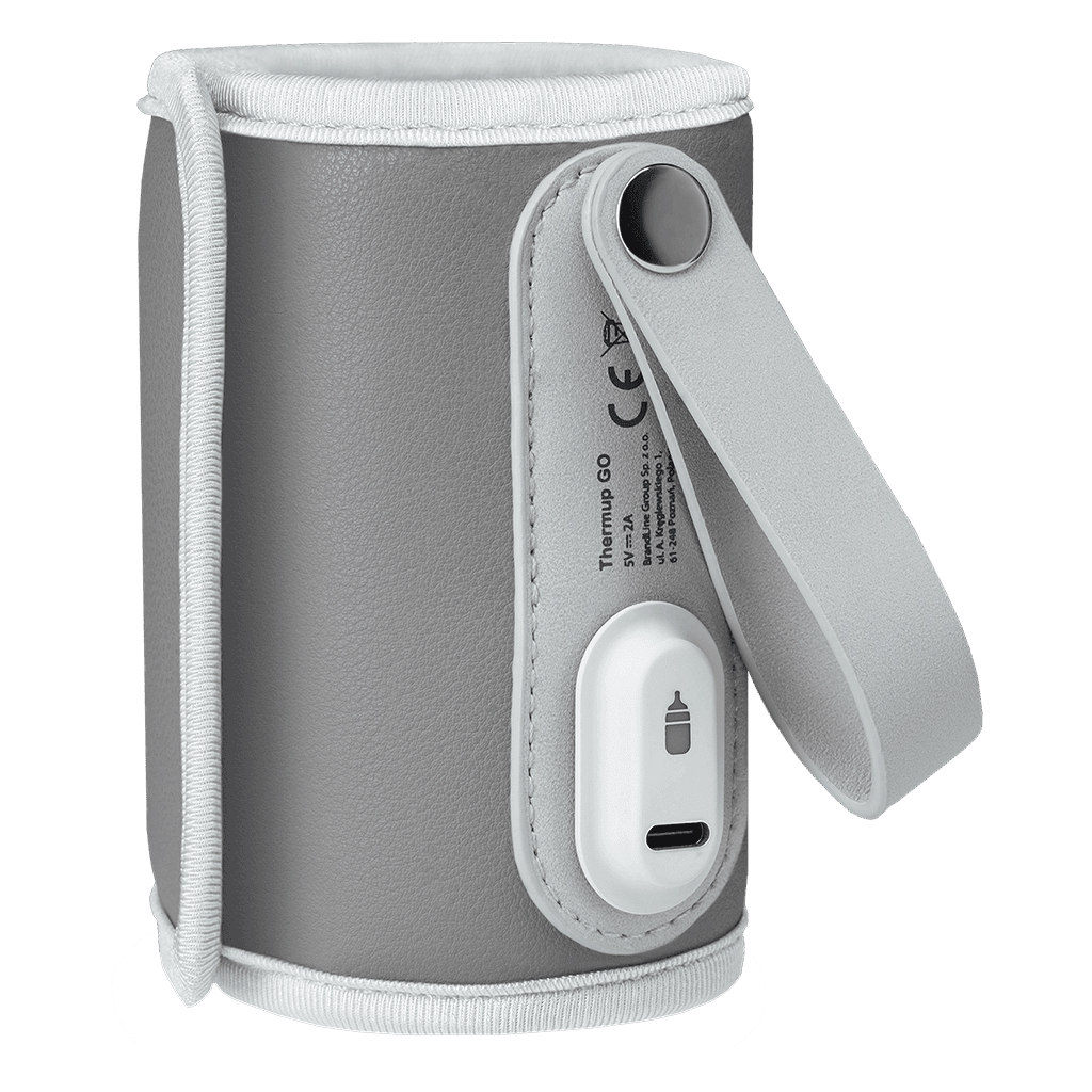 Підігрівач Lionelo Thermup Go Grey Silver (LOC-THERMUP GO GREY SILVER) - зображення 1
