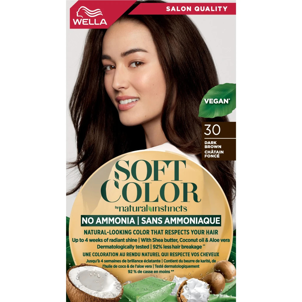 Фарба для волосся Wella Soft Color Безаміачна 30 - Темно-коричневий (3614228865869) - зображення 2