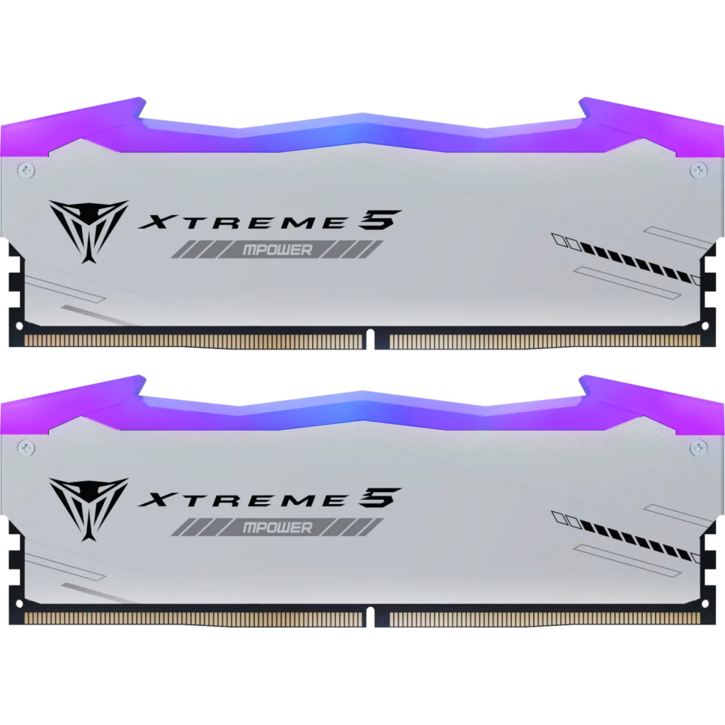 Модуль пам'яті для комп'ютера DDR5 32GB (2x16GB) 6400 MHz Viper Xtreme 5 MPOWER RGB Patriot (PVXR532G64C32KM) - зображення 2