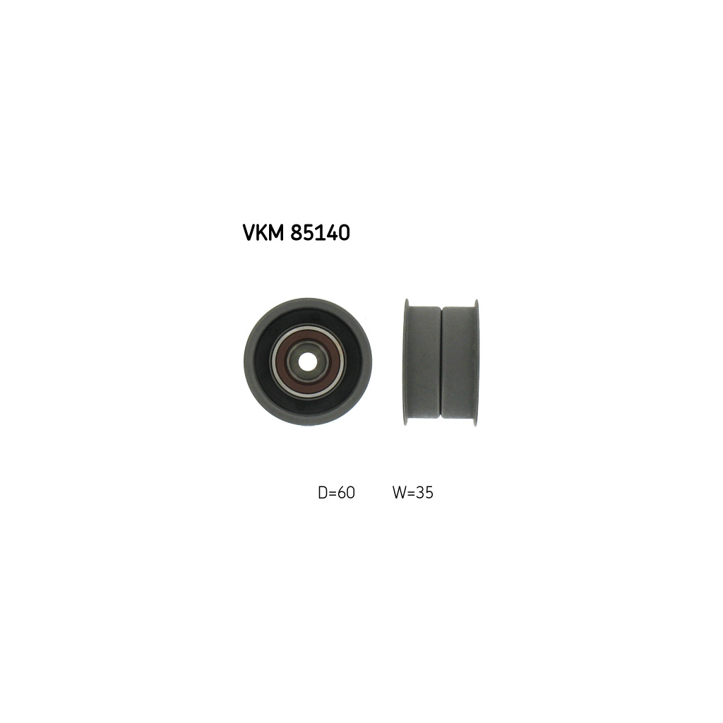 Ролик натягувача ременя SKF VKM 85140 - зображення 1