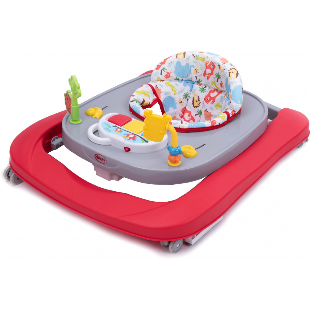 Ходунки 4Baby Walk'n Push red (4WP03) - зображення 5