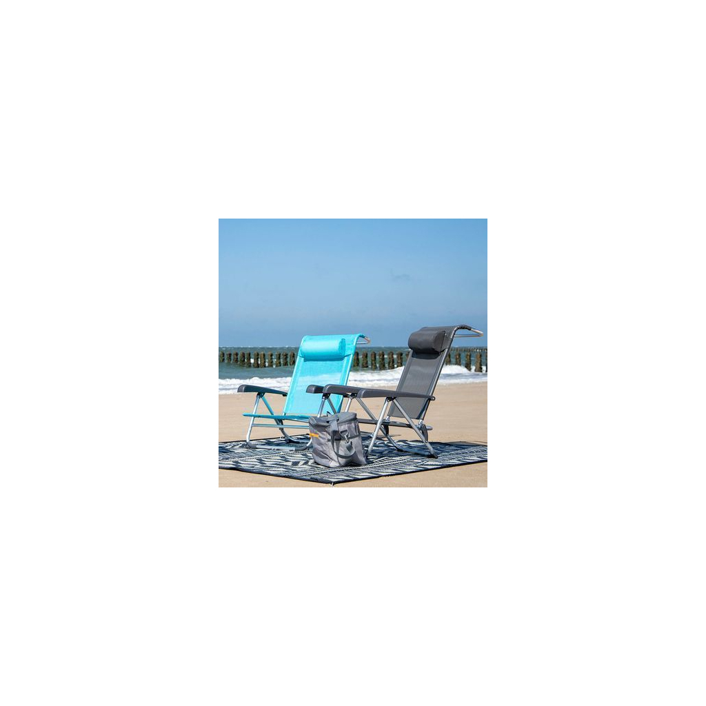Крісло складане Bo-Camp Saint-Tropez Grey (1204796) (DAS303395) - зображення 13