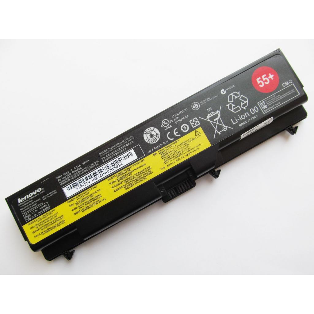Акумулятор до ноутбука Lenovo ThinkPad T410 (55+), 5200mAh (57Wh), 6cell, 10.8V, Li-ion (A47488) - зображення 1