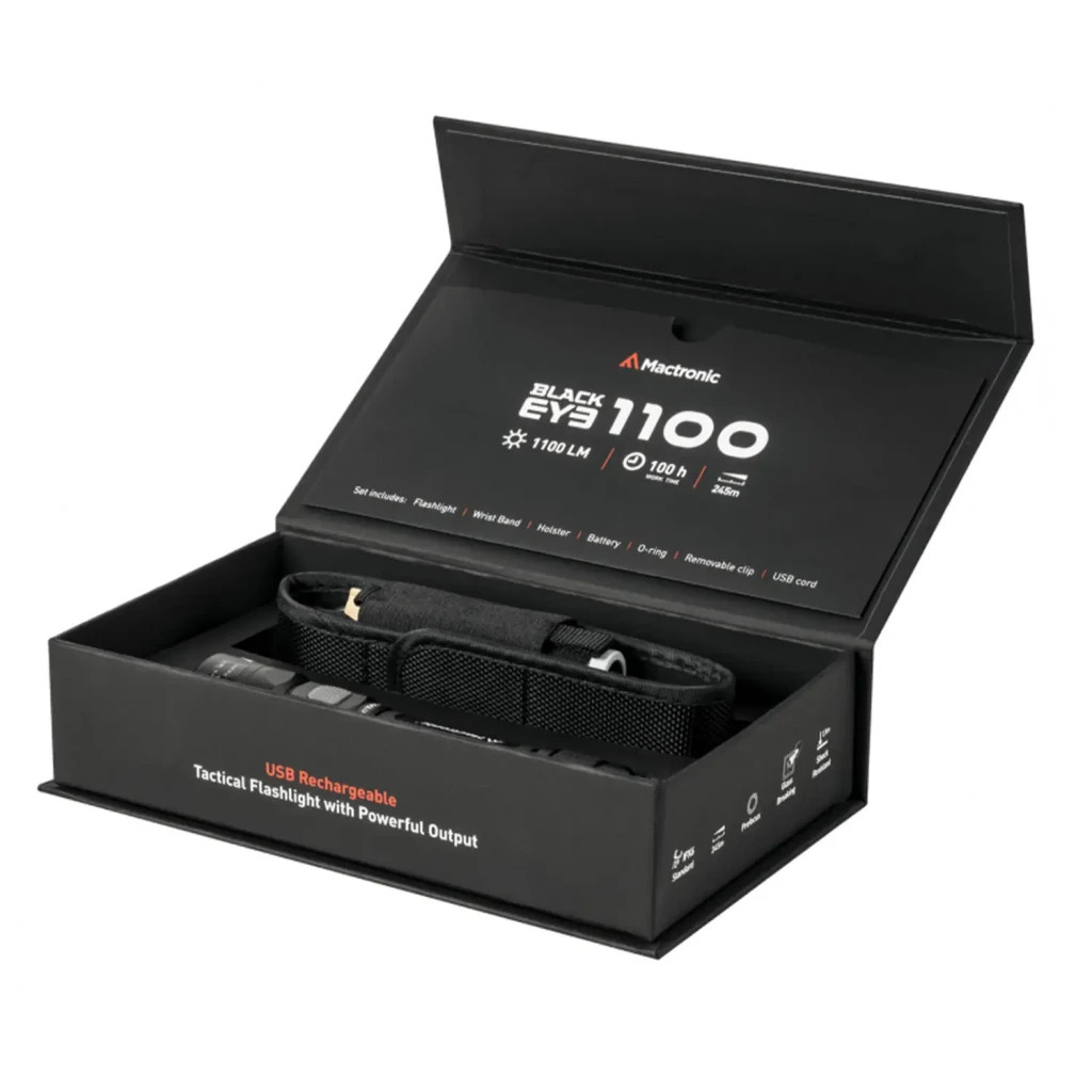 Ліхтар Mactronic тактичний Black Eye 1100 (1100 Lm) Recharg Type-C (THH0048) - зображення 10