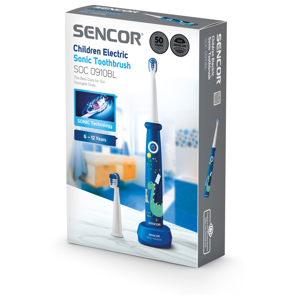 Електрична зубна щітка Sencor SOC0910BL - зображення 12