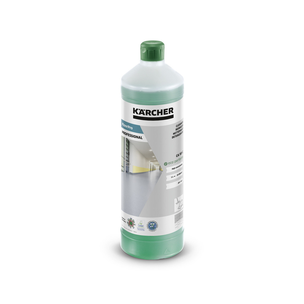 Засіб для миття підлоги Karcher CA 50 C ecoperform, універсальний, концентрат, 1л (6.296-053.0) - зображення 1
