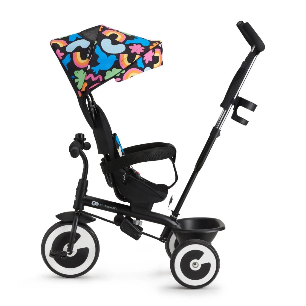 Дитячий велосипед Kinderkraft Aston Happy Shapes (KRASTO00HAP0000) (5902533925643) - зображення 3