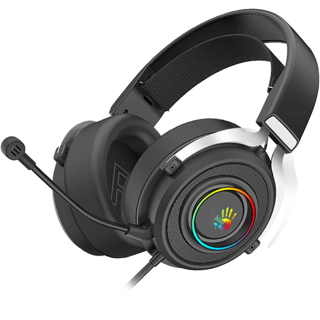 Навушники A4Tech Bloody G535P Black+Silver - зображення 4