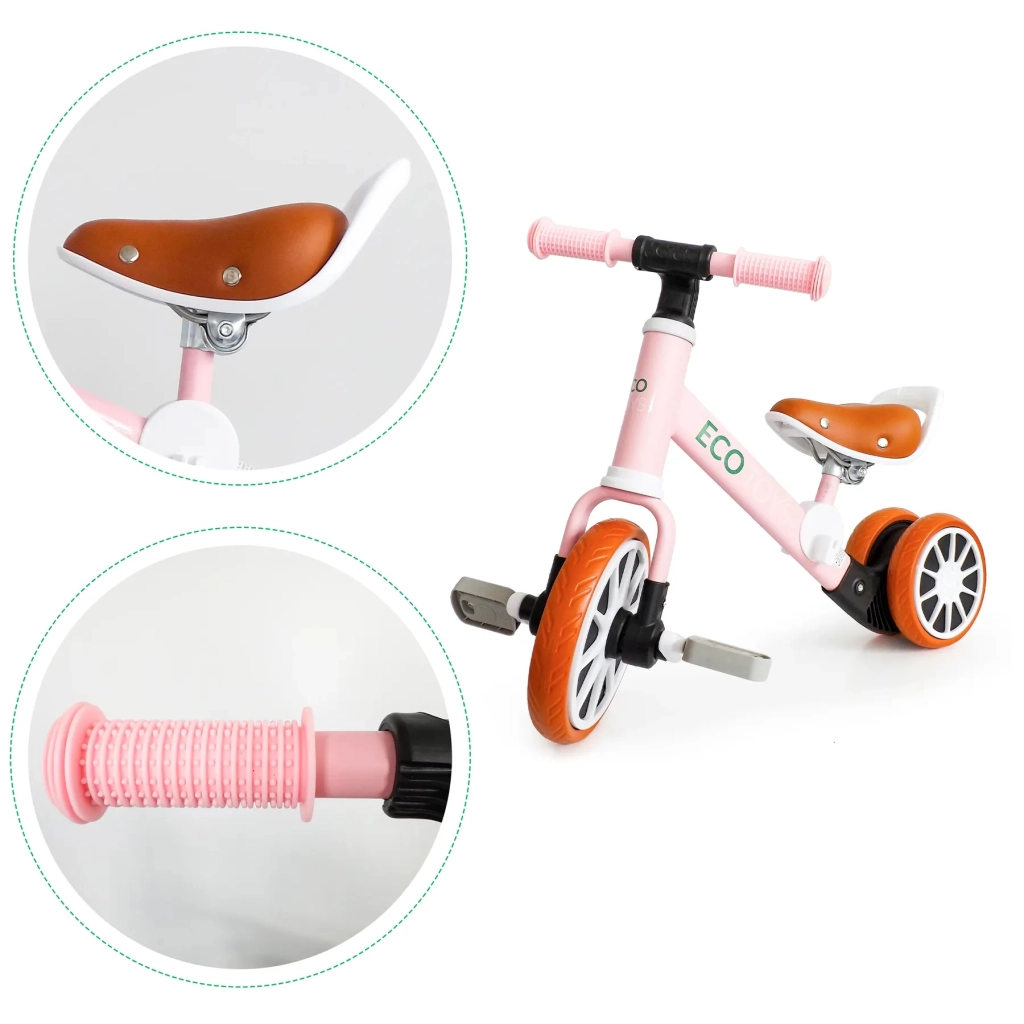 Біговел Ecotoys Велосипед 2 в 1 Energy pink (LC-V1307 PINK) - изображение 7