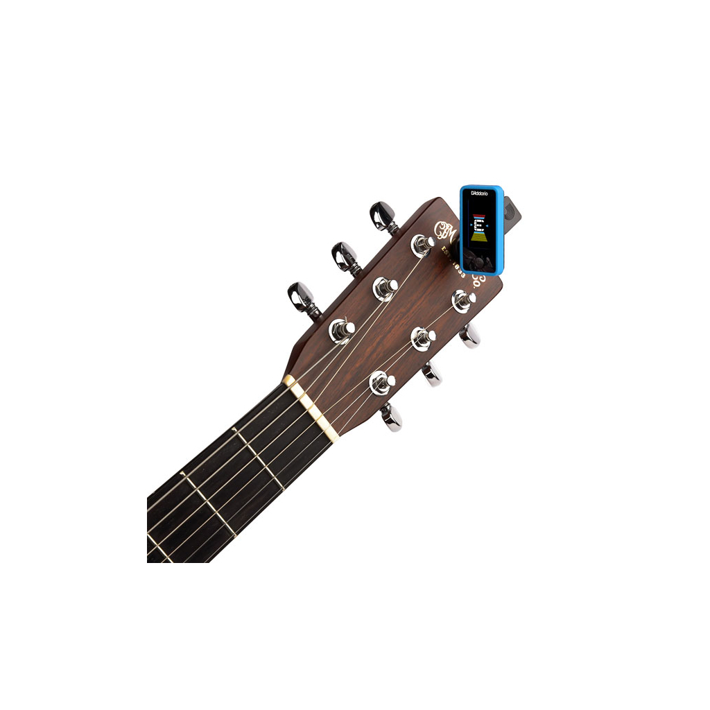Тюнер для музичних інструментів D'Addario Eclipse Tuner Blue (PW-CT-17BU) - изображение 2