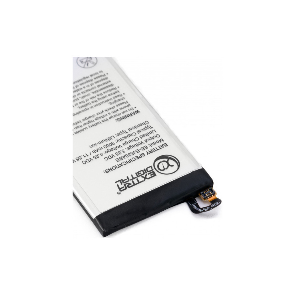 Акумуляторна батарея Extradigital Samsung Galaxy J5 2017 (EB-BJ530ABE) 3000 mAh (BMS6422) - зображення 3