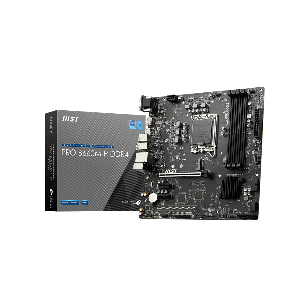 Материнська плата MSI PRO B660M-P DDR4 - зображення 1