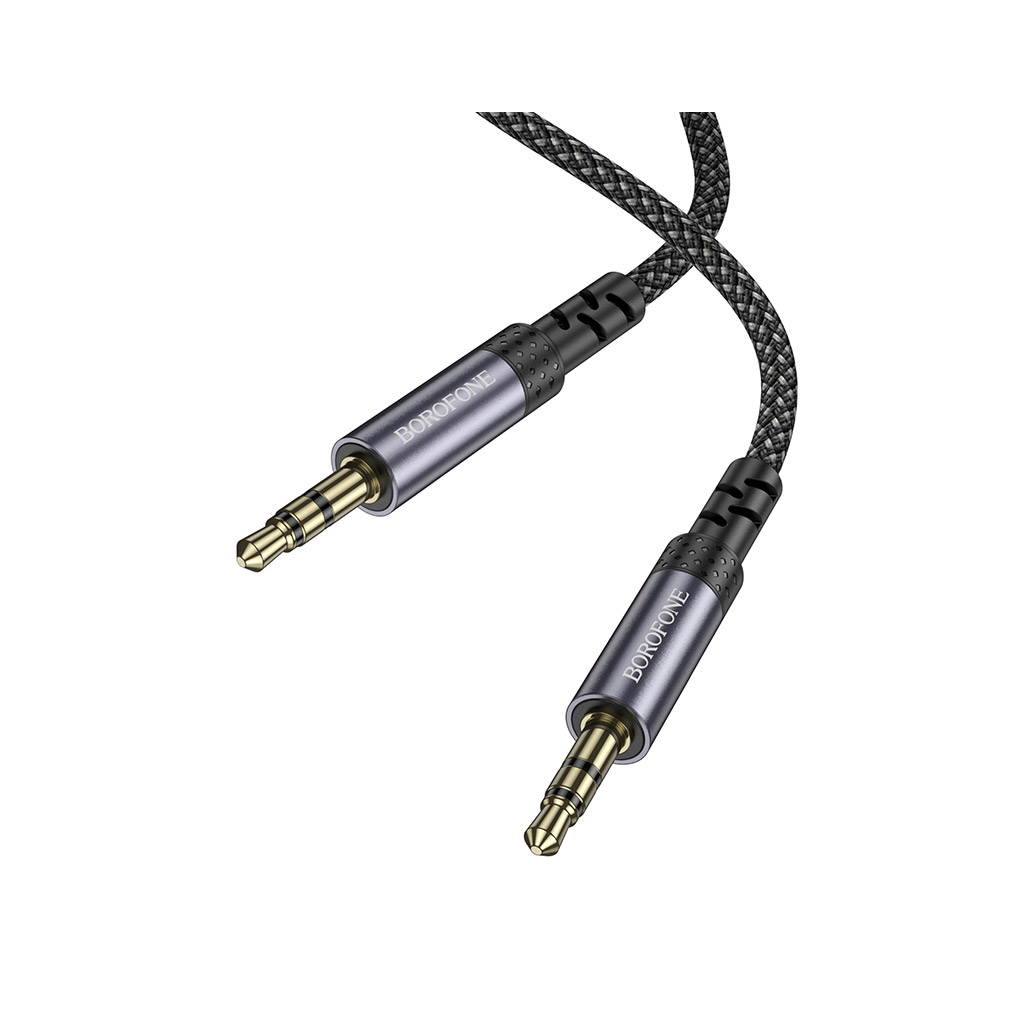 Кабель мультимедійний 3.5mm M to 3.5mm M grey BOROFONE (6941991118968) - изображение 6