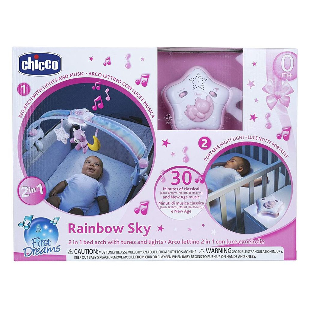 Мобіле Chicco Райдужне сяйво рожевий (10473.10) - зображення 3