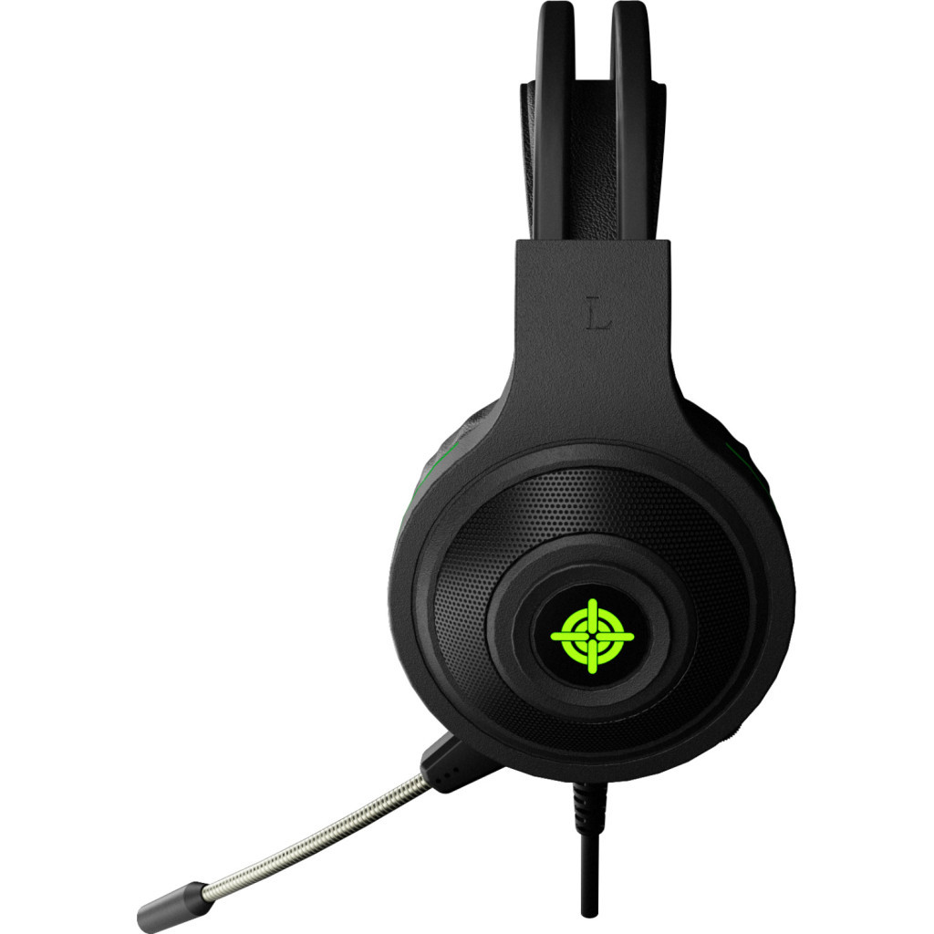 Навушники GamePro Racer HS610G Black-Green (HS610G) - зображення 3