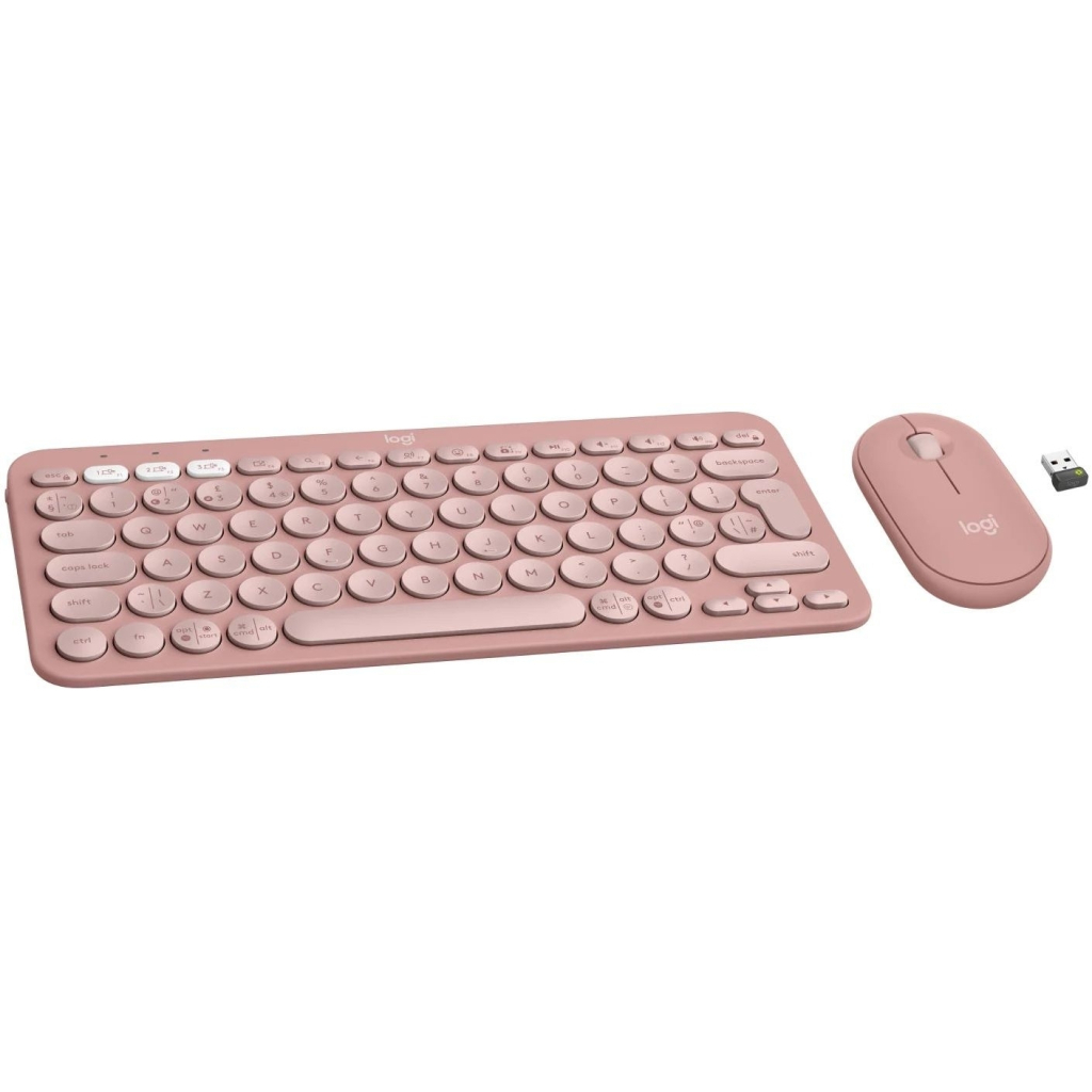 Комплект Logitech Pebble 2 Wireless UA Rose (920-012241) - зображення 2