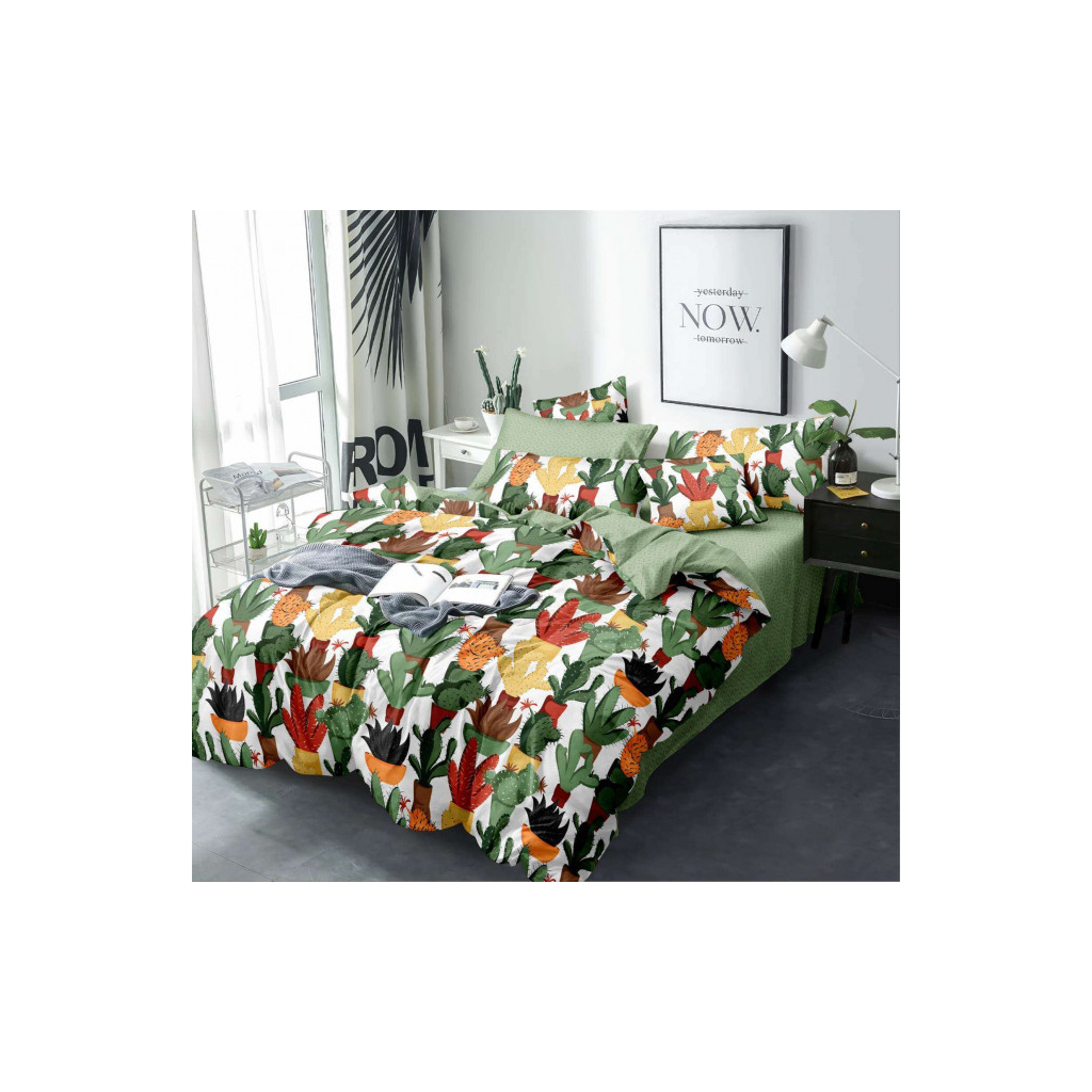 Постільна білизна MirSon Бязь Premium 17-0002 Cecilio 220х240 (2200001383906) - зображення 1
