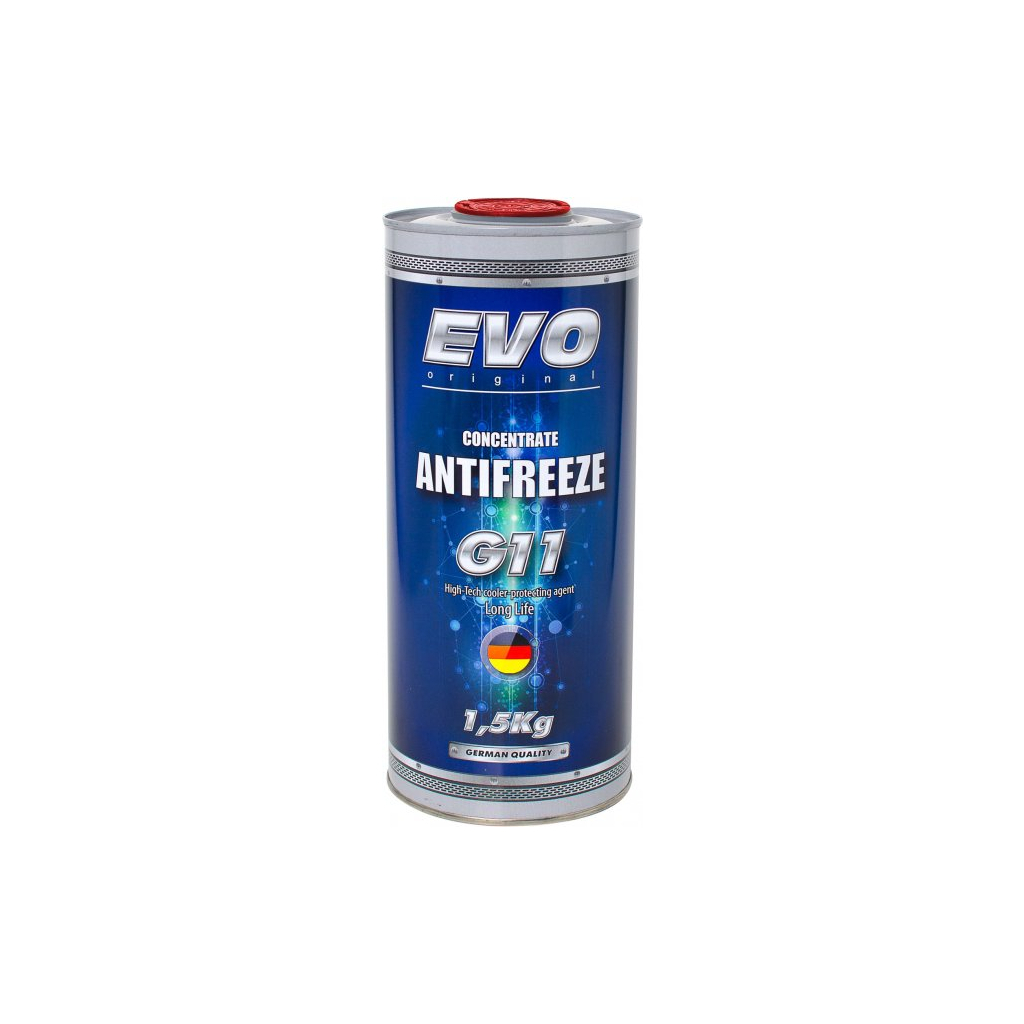 Антифриз EVO G11 Concentrate (Blue) 1,5kg (G11BLUE1.5KGx6) - зображення 1