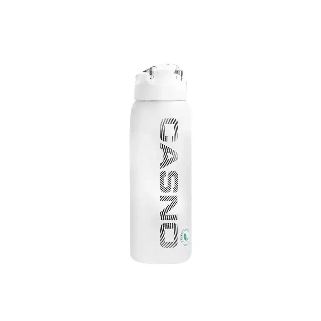 Пляшка для води Casno 1000 мл KXN-1247 Біла (KXN-1247_White) - зображення 1