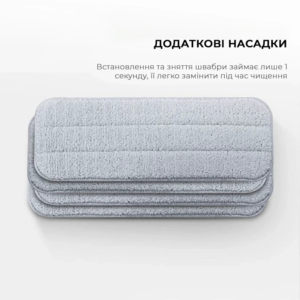 Пилосос Deerma Spray Mop White (TB500) - зображення 11