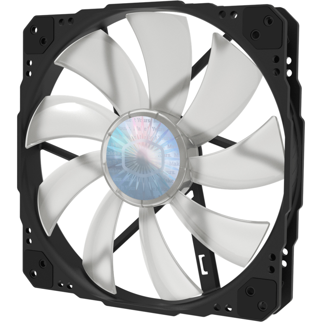 Кулер до корпусу CoolerMaster SickleFlow 200 ARGB (MFX-B3DN-08NP2-R1) - зображення 4