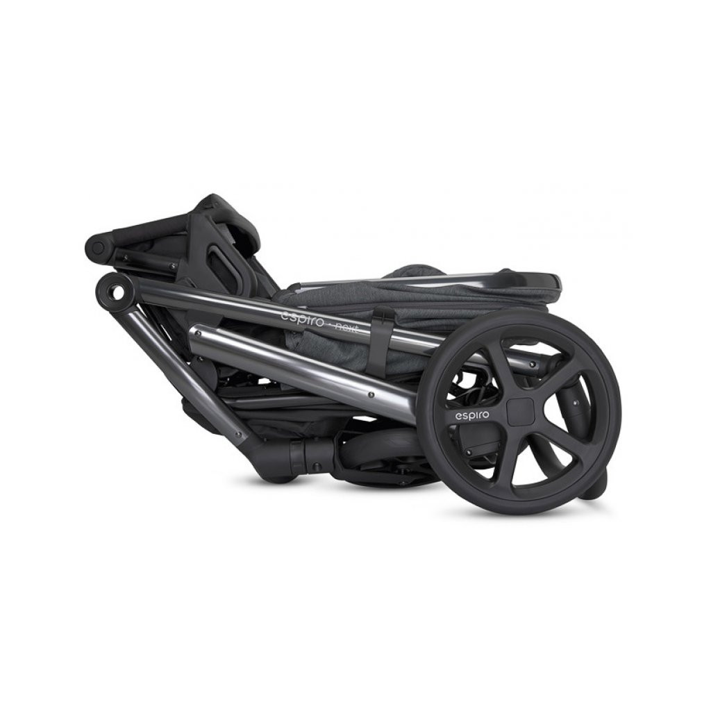 Коляска Espiro 2 в 1 Next Up 617 Chrome Graphite Moon (5906724204814) - зображення 12