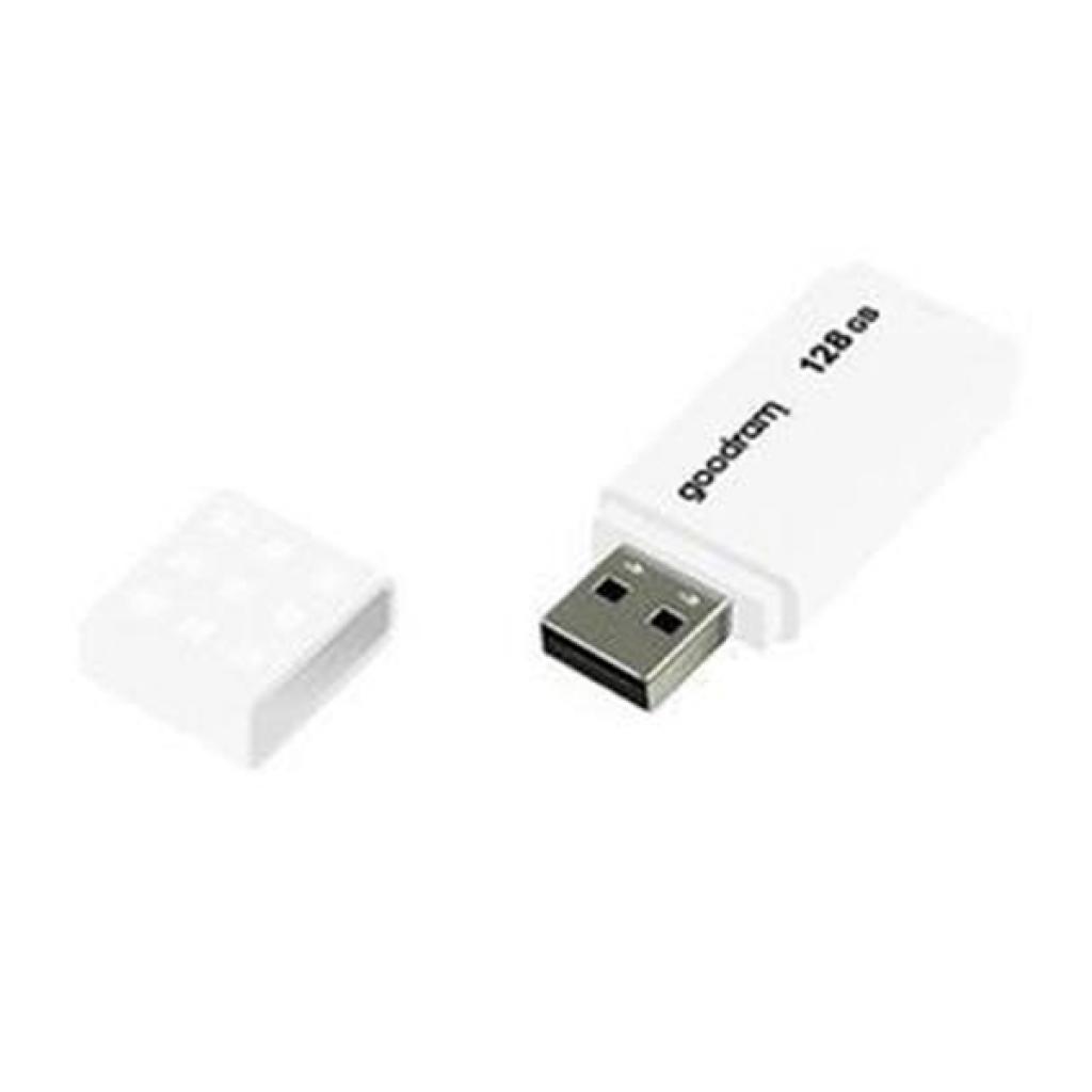 USB флеш накопичувач Goodram 128GB UME2 White USB 2.0 (UME2-1280W0R11) - зображення 2