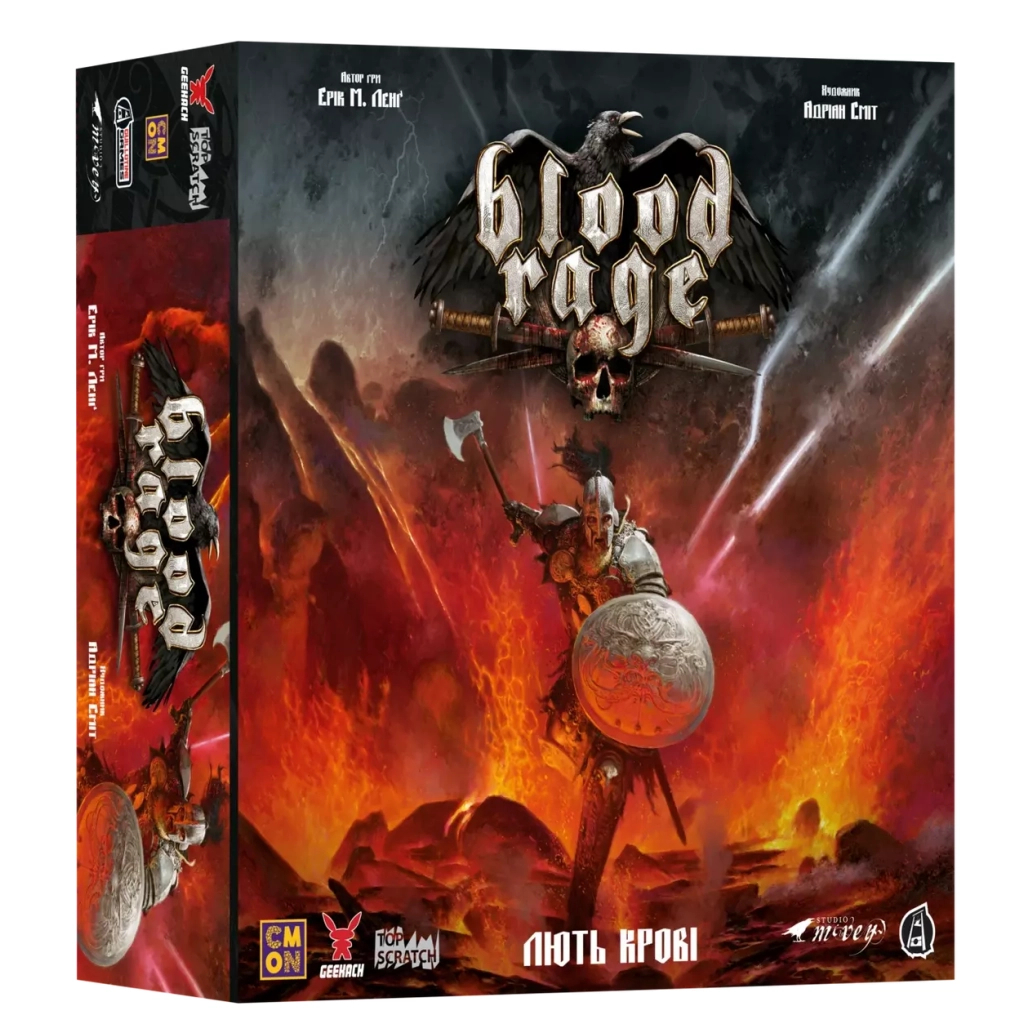 Настільна гра Geekach Games Лють крові (Blood Rage) (GKCH151BR) - зображення 1