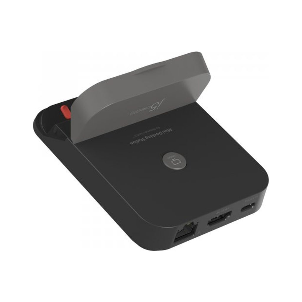 Порт-реплікатор J5create Dock-Station Nintendo Switch (HDMI/PD/USB-A/USB-C/LAN) (JCD620-N) - зображення 3