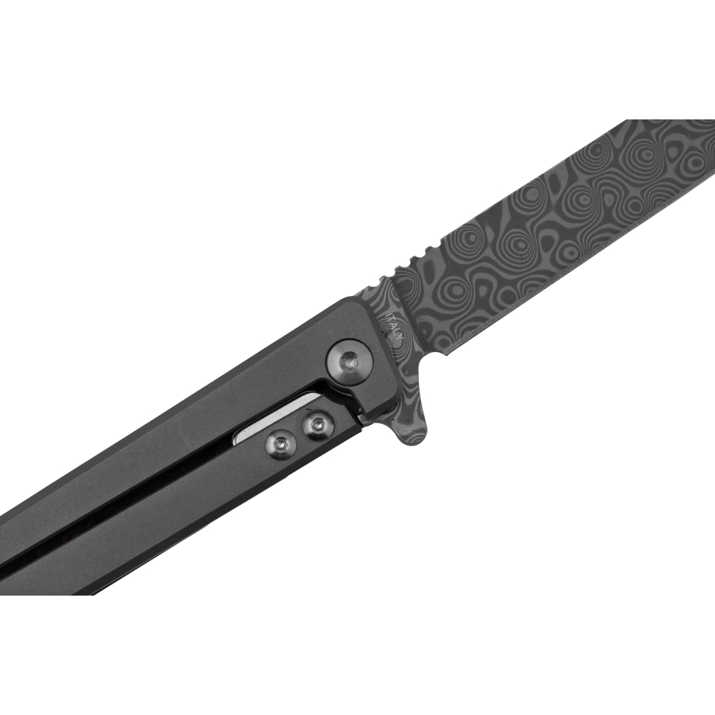 Ніж Ocaso Solstice Fat Carbon Red Damascus (10IFR) - зображення 5