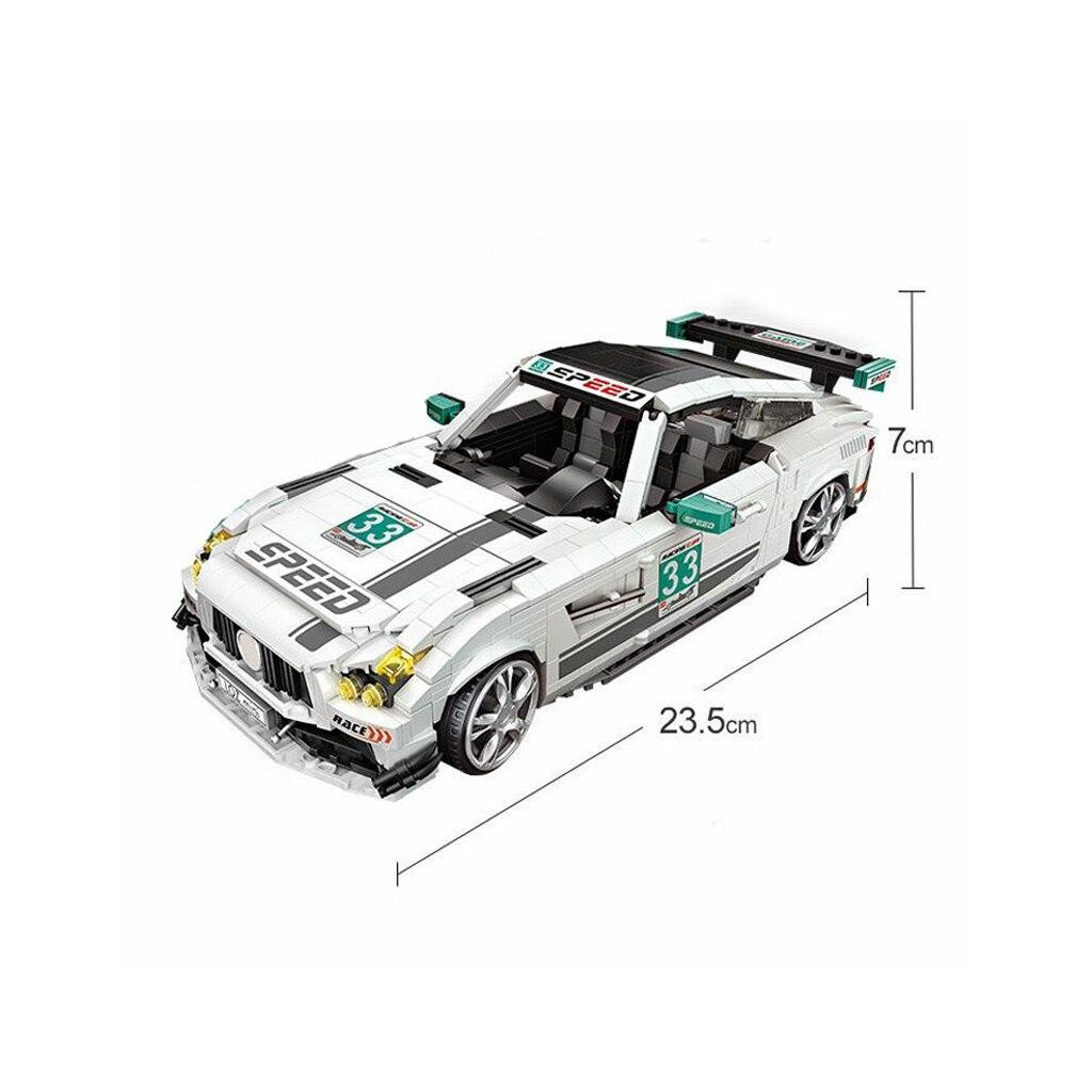 Конструктор LOZ mini Гоночний автомобіль (1128) - зображення 2