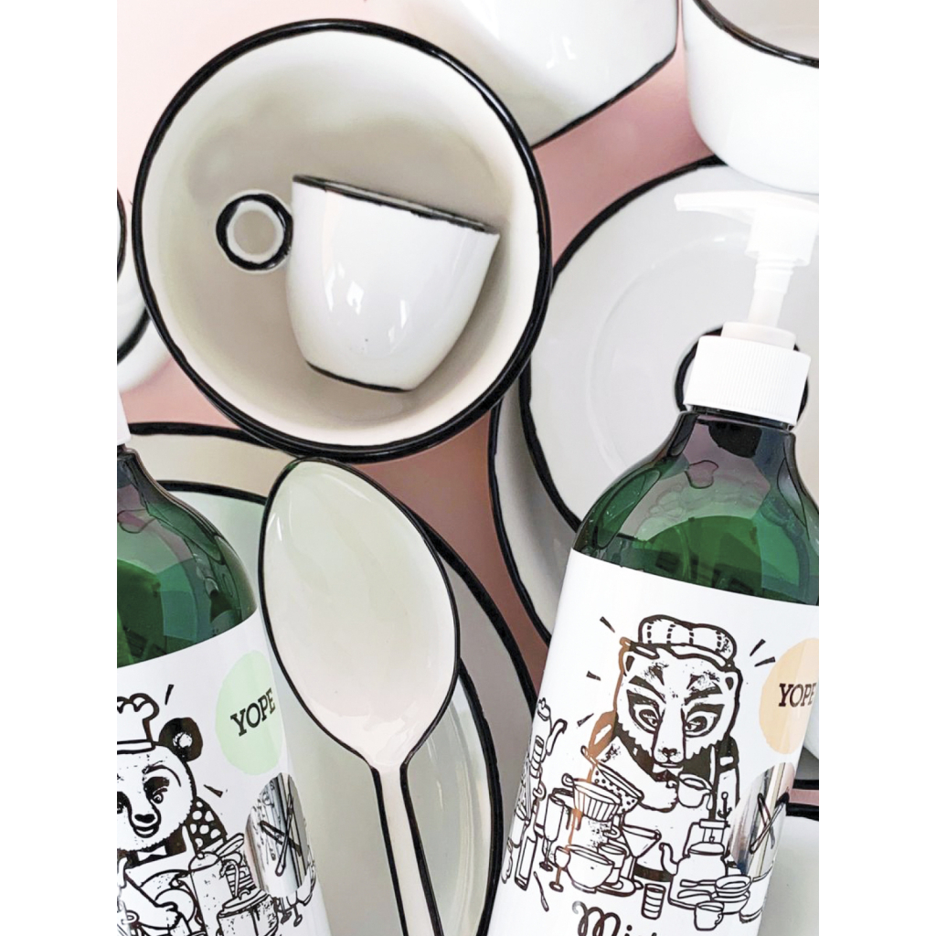 Засіб для ручного миття посуду Yope Mint and Mandarin 750 мл (5906874565285) - зображення 4