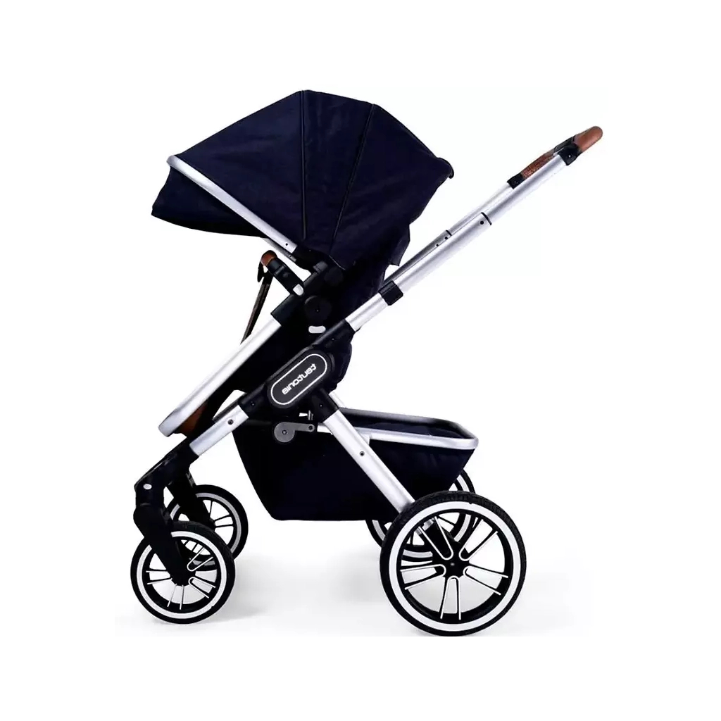 Коляска Teutonia 2 в 1 TRIO 2.0 - Melange Navy (73810) - зображення 3