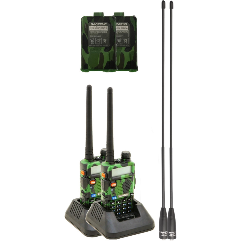 Портативна рація Baofeng UV-5R Tourism Camo (UV-5R_Tourism_Camo) - зображення 1