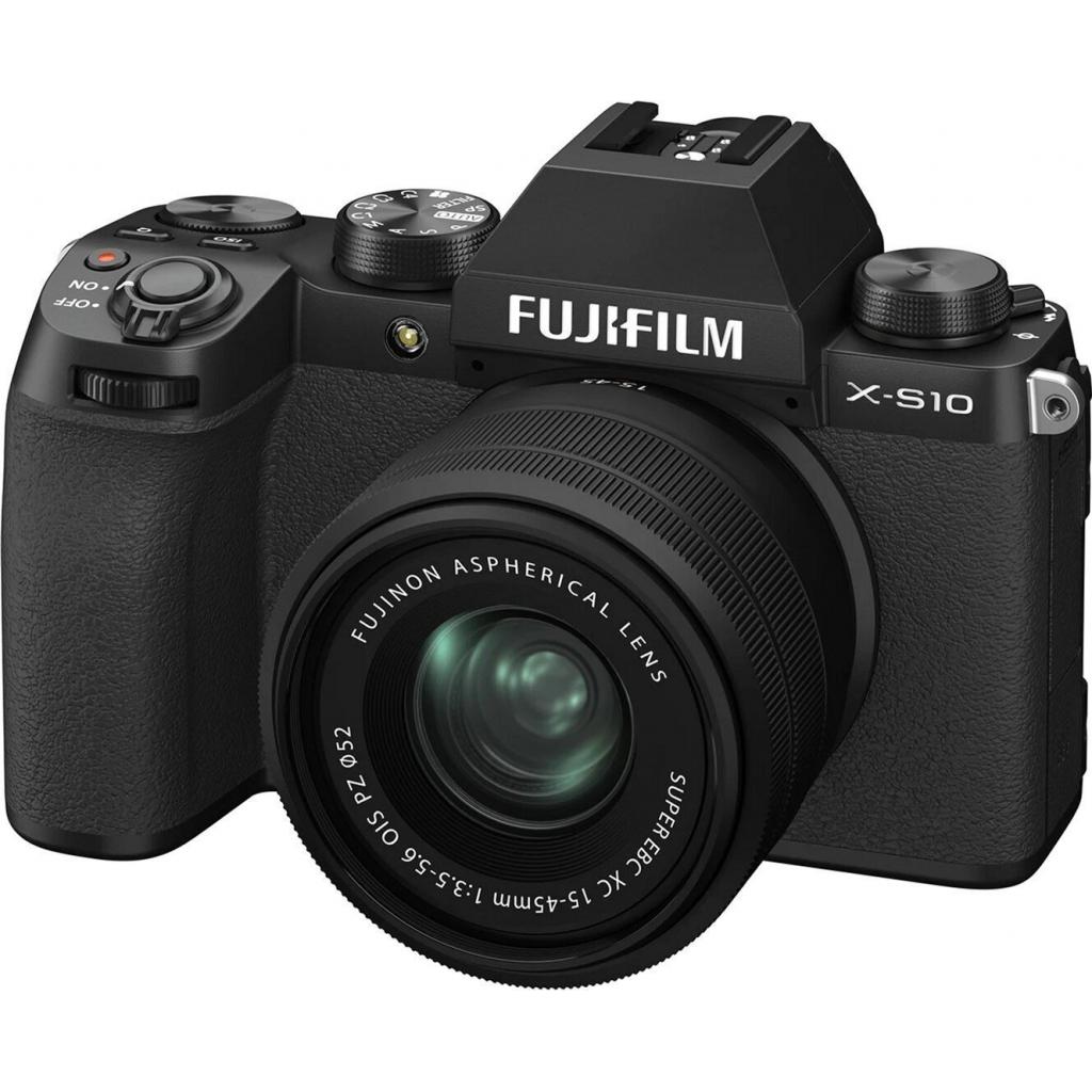 Цифровий фотоапарат Fujifilm X-S10 + XC 15-45mm F3.5-5.6 Kit Black (16670106) - зображення 1