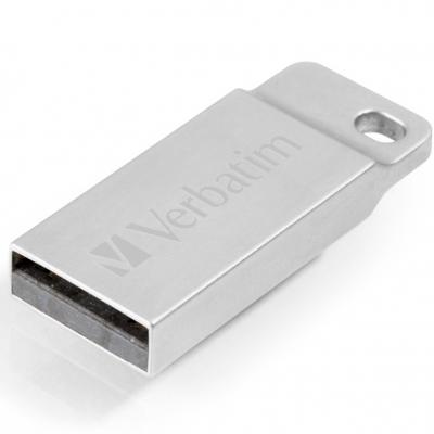USB флеш накопичувач Verbatim 16GB Metal Executive Silver USB 2.0 (98748) - зображення 2