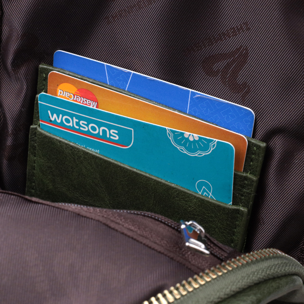 Сумка Vintage З екошкіри Зелена (22755) - зображення 7