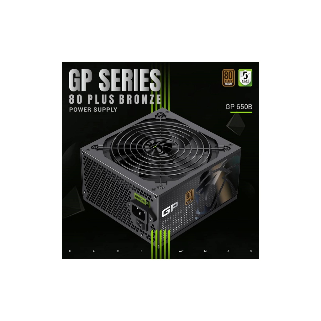 Блок живлення Gamemax 650W (GP 650B) - зображення 10