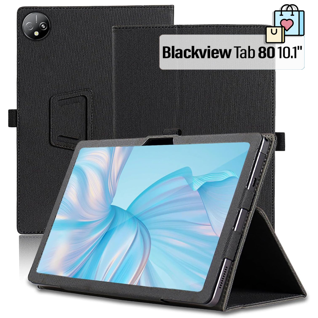 Чохол до планшета BeCover Slimbook Blackview Tab 80 10.1" Black (713717) - зображення 1