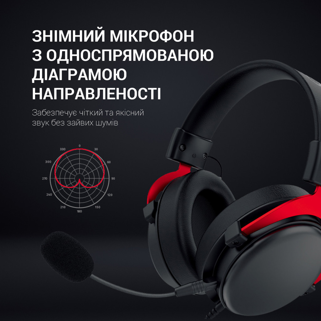 Навушники GamePro HS1240 Black/Red - зображення 8