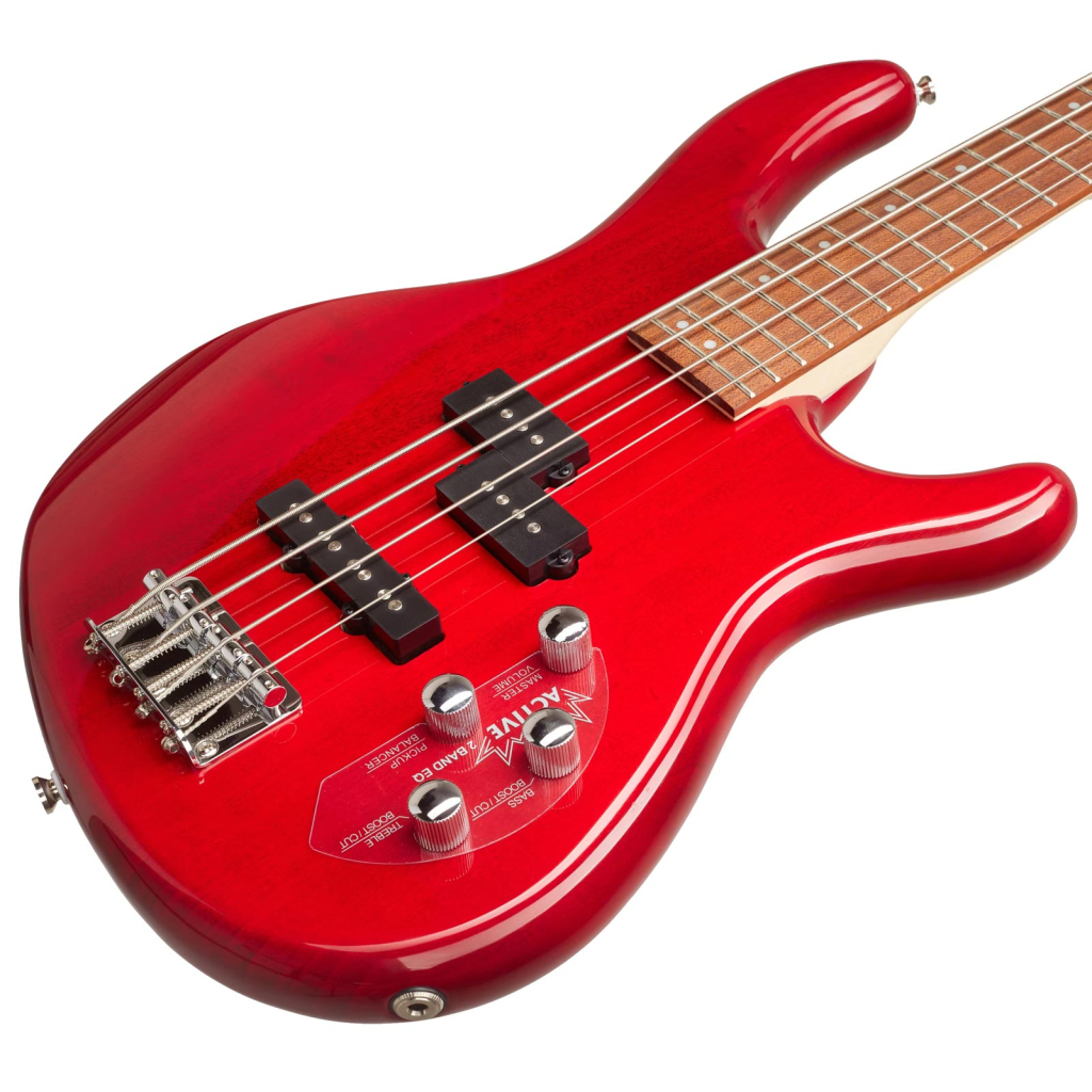Бас-гітара Cort Action Plus Trans Red (Action Bass Plus TR) - зображення 2