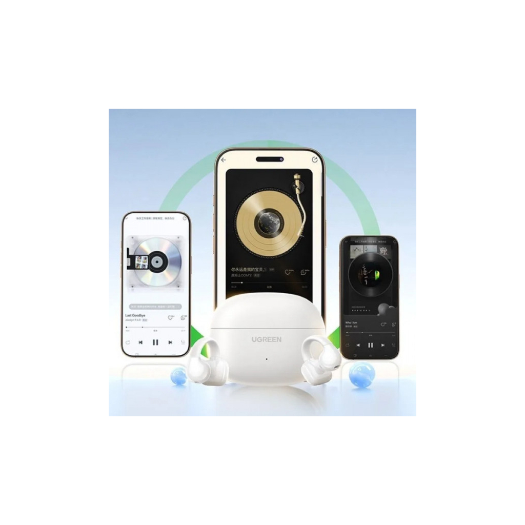 Навушники Ugreen HiTune S3 Open Wearable Bluetooth White (45786) - зображення 6