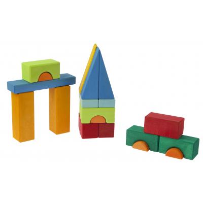 Конструктор Nic деревянный Тоскана большой 36 эл (NIC523310) - зображення 5