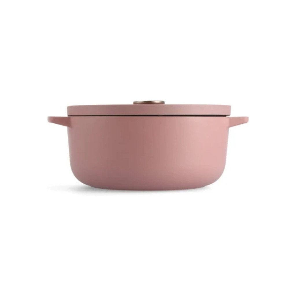 Каструля KitchenAid чавунна з кришкою 5,2 л Суха троянда (CC007431-001) - зображення 2