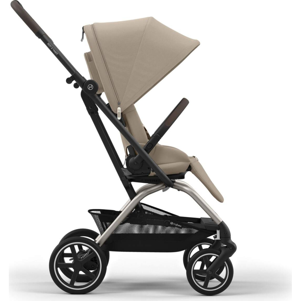 Коляска Cybex Eezy S Twist+ 2 TPE B Almond Beige (з бампером) (524000127) - зображення 4