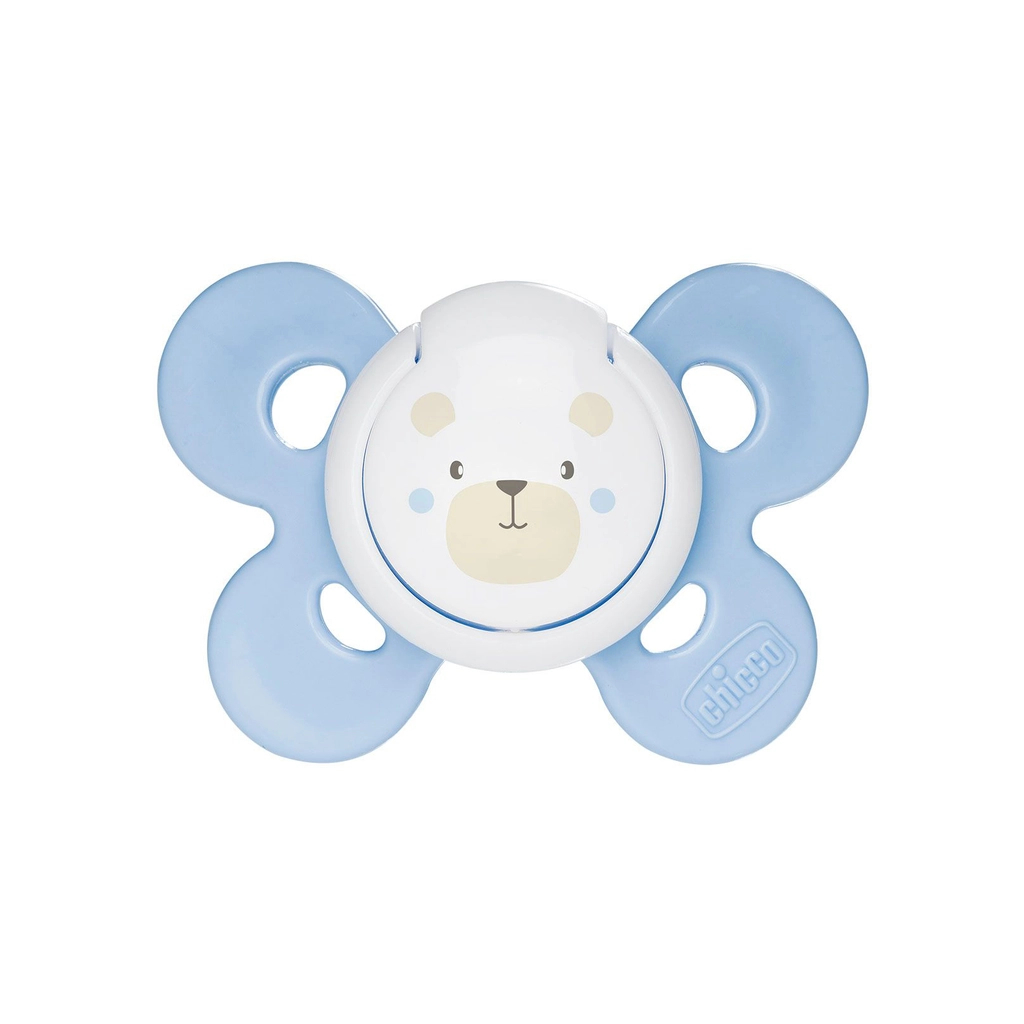 Пустушка Chicco Physio Comfort силіконова від 2 до 6 місяців 1шт. (блакитна) (74911.21.00) - зображення 1