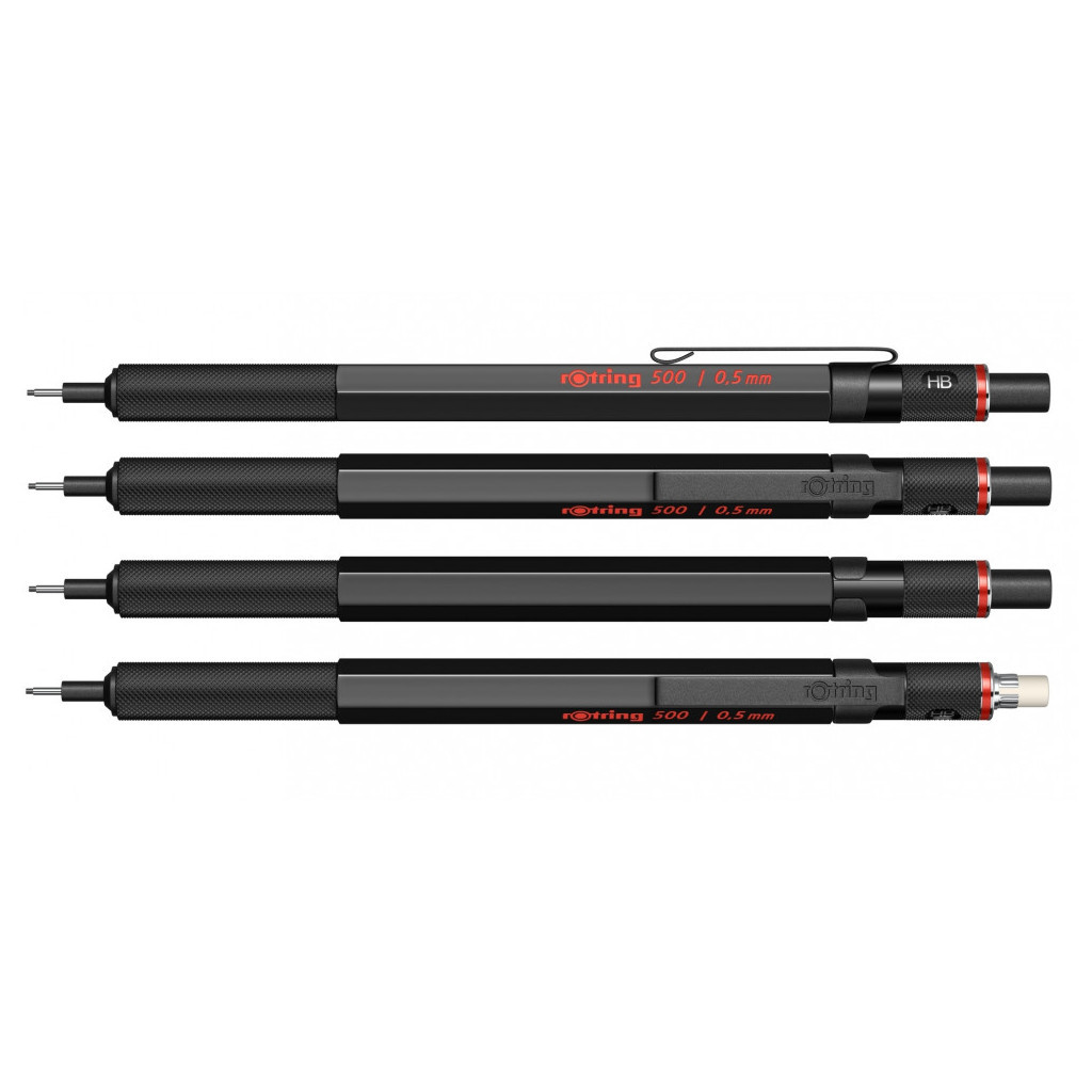 Олівець механічний Rotring Drawing ROTRING 500 Black PCL 0,5 (R1904725) - зображення 2