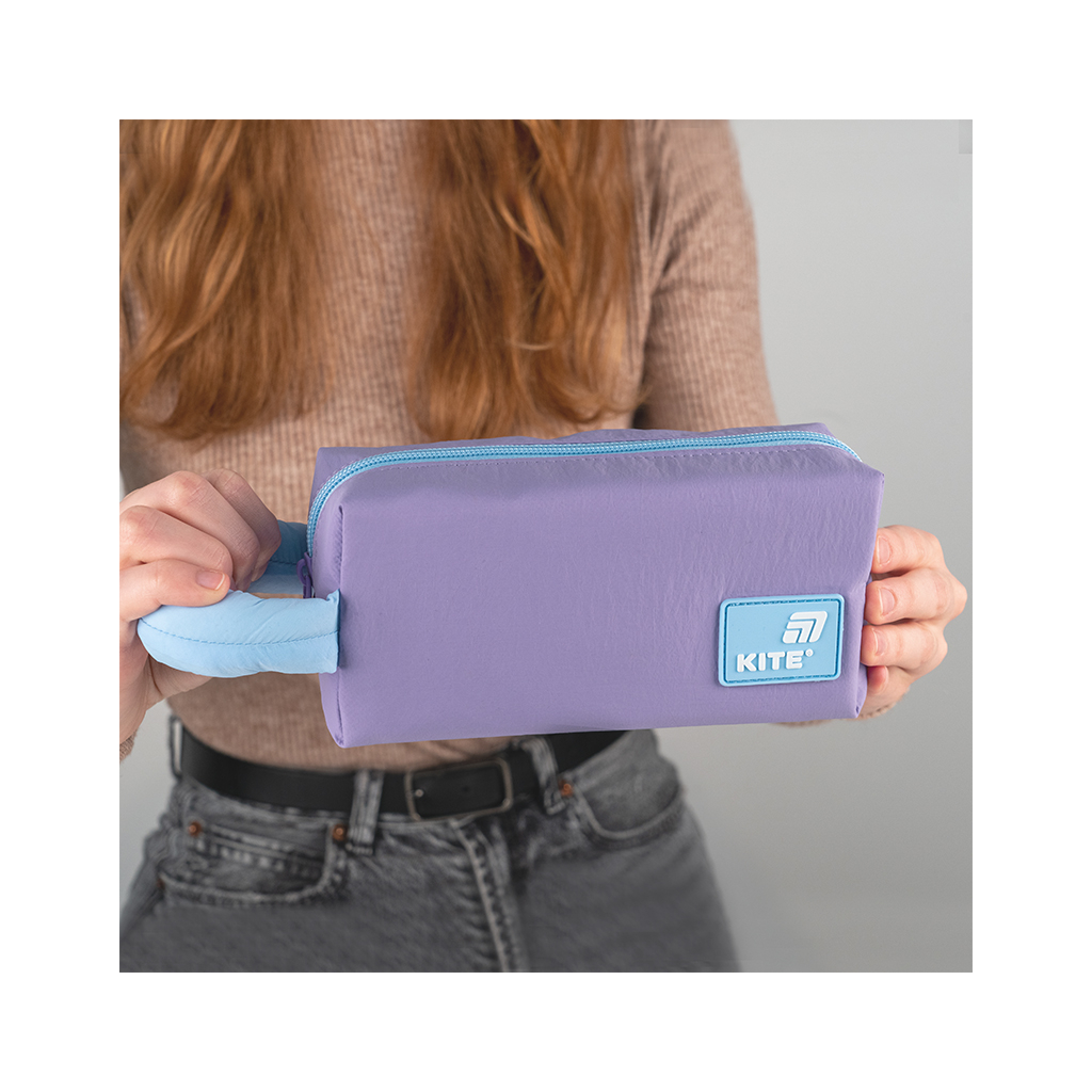 Пенал Kite 2703-3 фіолетово-блакитний (K25-2703-3) - зображення 6
