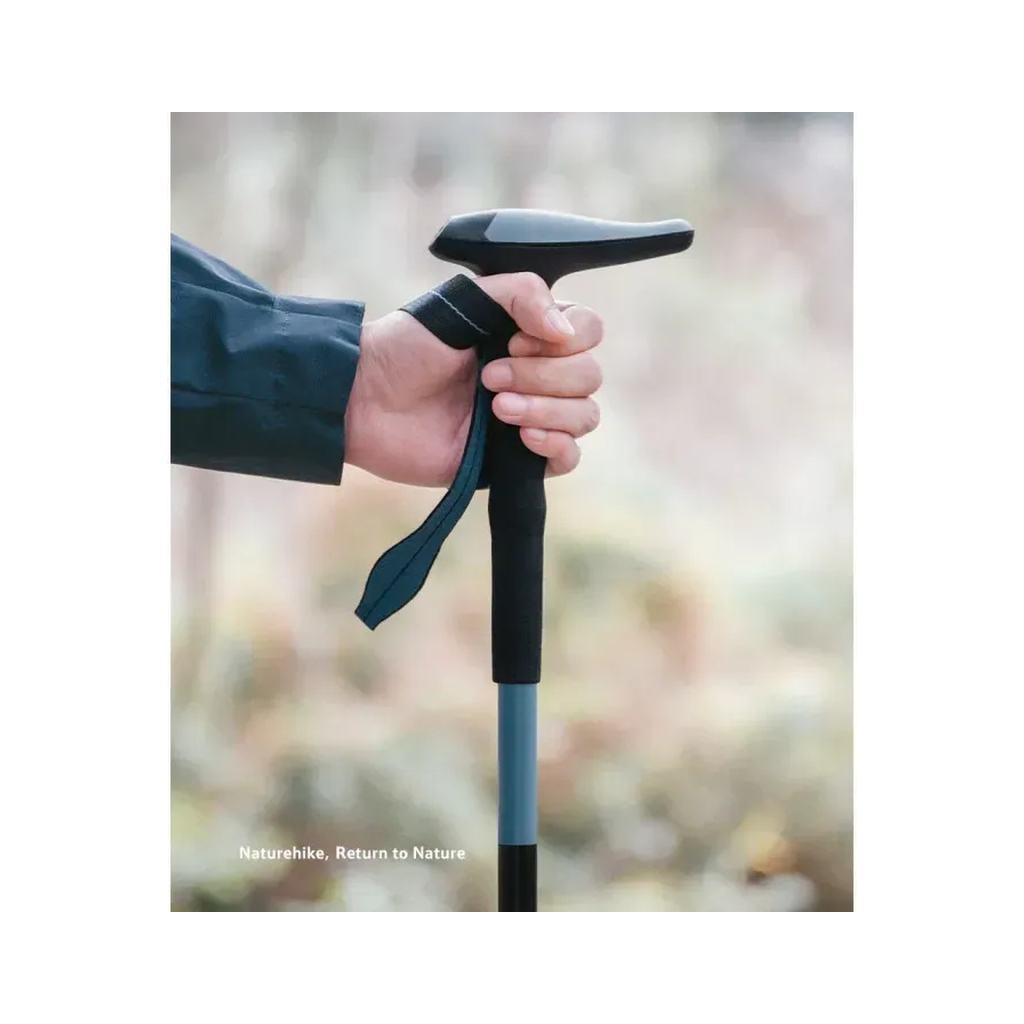 Трекінгові палиці Naturehike CNK2550DS012, 61-125 см, синя (6977465869241) - picture 2